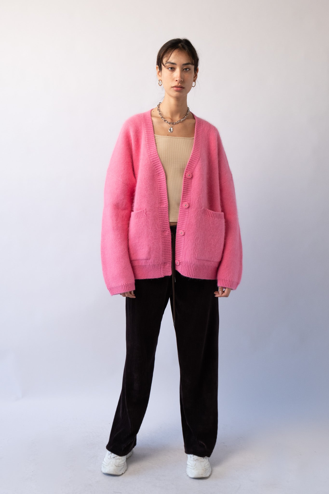 Thickened Oversized Cardigan